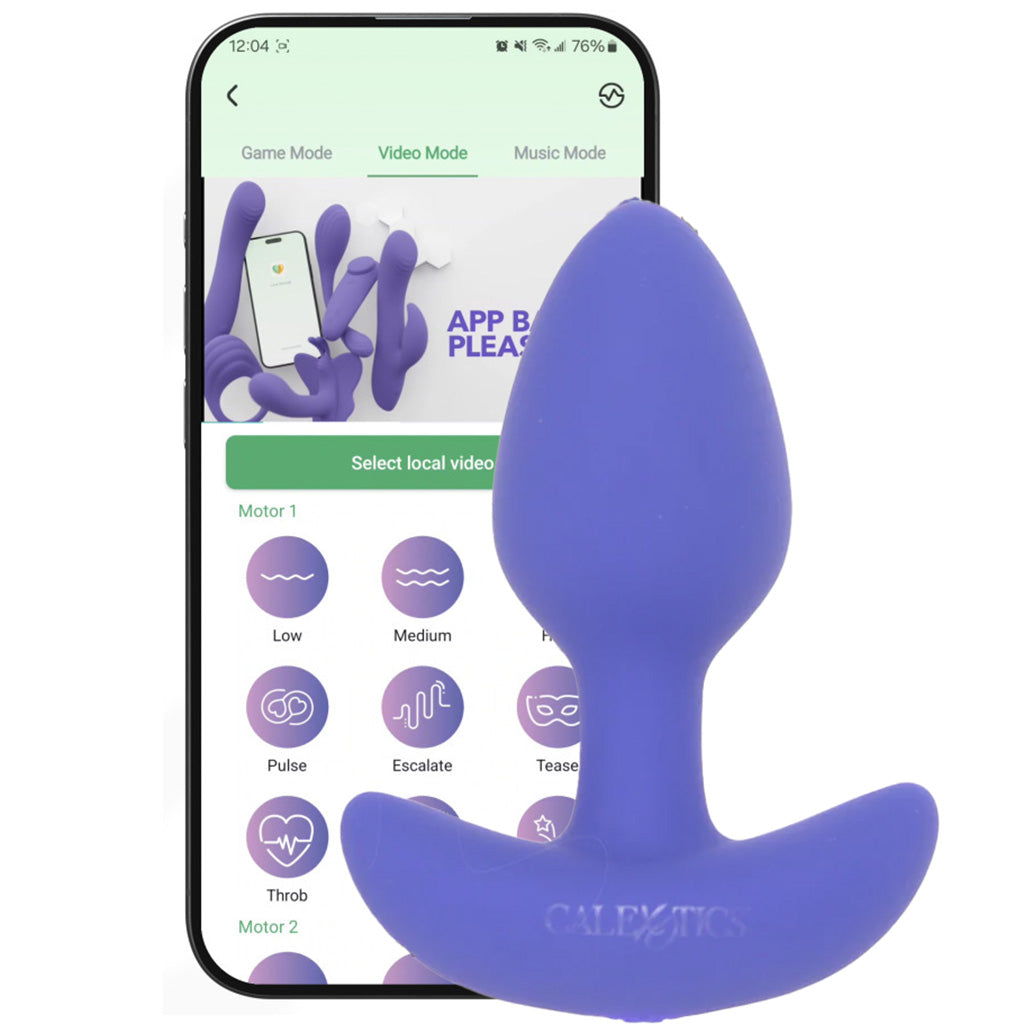 Connect App Controlled Tapered Probe Anal Sex Toys > Butt Plugs - Tophatter Daily Deals